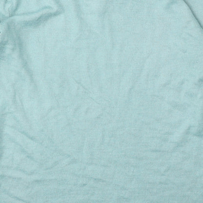Womens UK Size 14 Afibel Blue Pullover Jumper