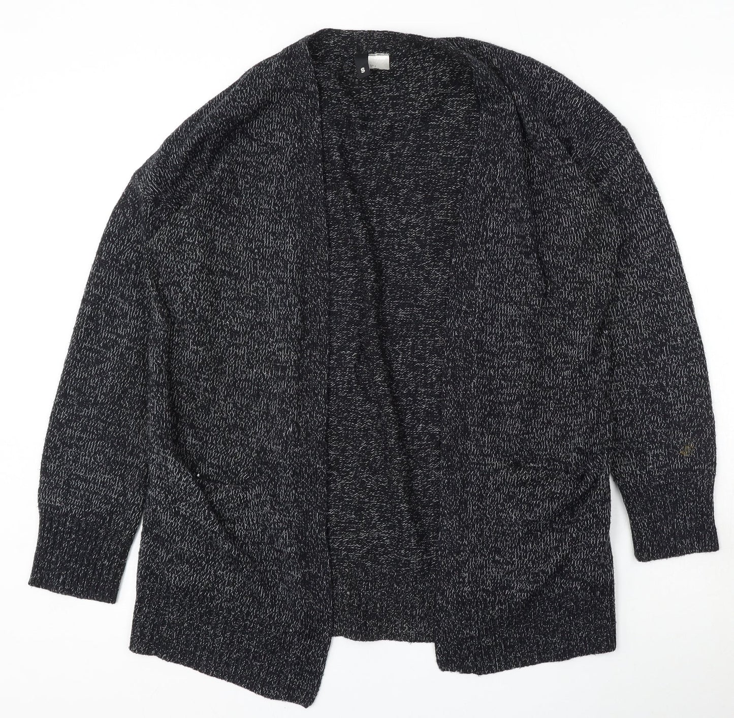 Womens UK Size S Divided by H&M Grey Cardigan Jumper