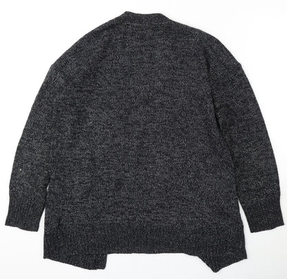 Womens UK Size S Divided by H&M Grey Cardigan Jumper