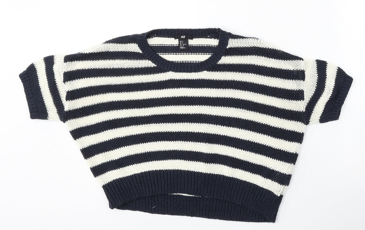 Womens UK Size S H&M Multicoloured Pullover Jumper