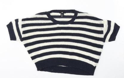 Womens UK Size S H&M Multicoloured Pullover Jumper