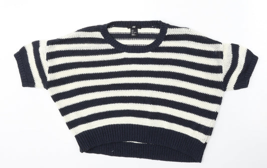Womens UK Size S H&M Multicoloured Pullover Jumper