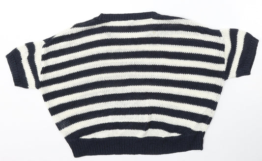 Womens UK Size S H&M Multicoloured Pullover Jumper