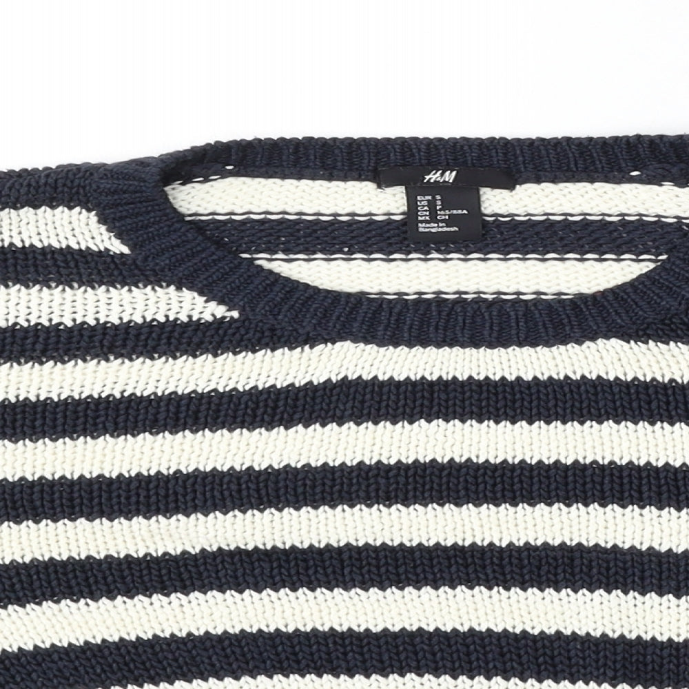 Womens UK Size S H&M Multicoloured Pullover Jumper