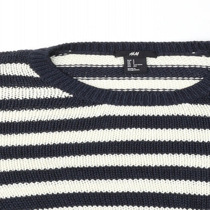 Womens UK Size S H&M Multicoloured Pullover Jumper