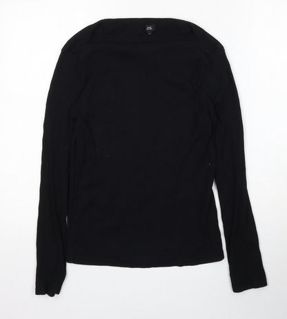 Womens UK Size 12 River Island Black Pullover Jumper