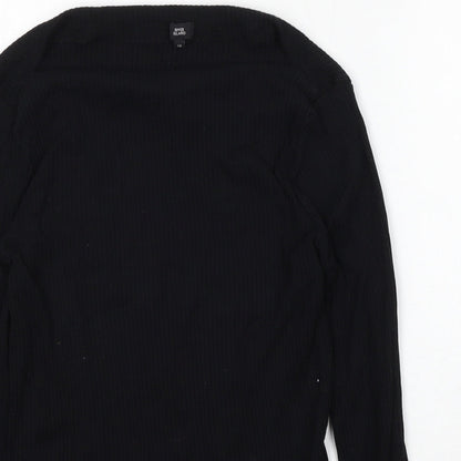 Womens UK Size 12 River Island Black Pullover Jumper