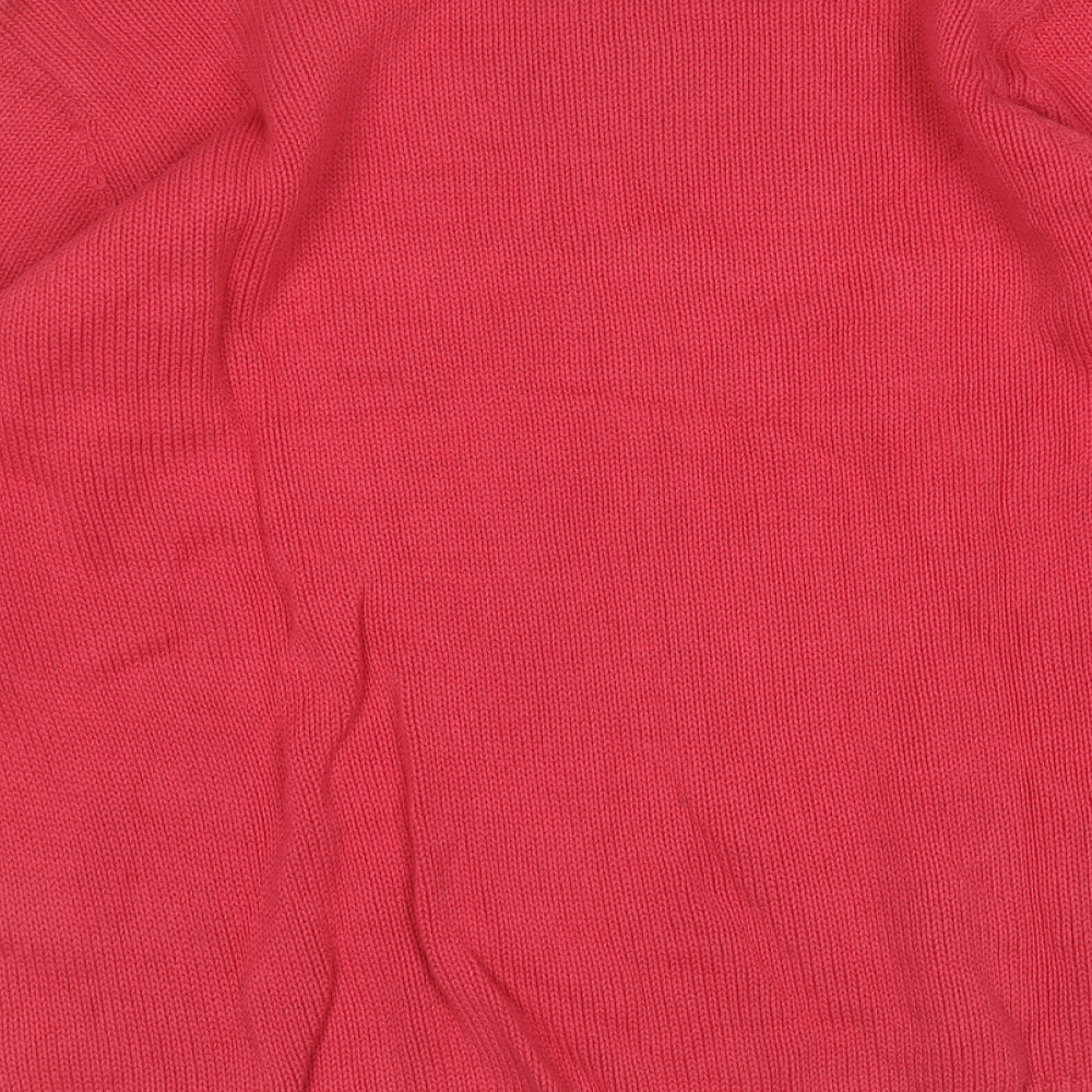 Womens UK Size L BM Pink Pullover Jumper
