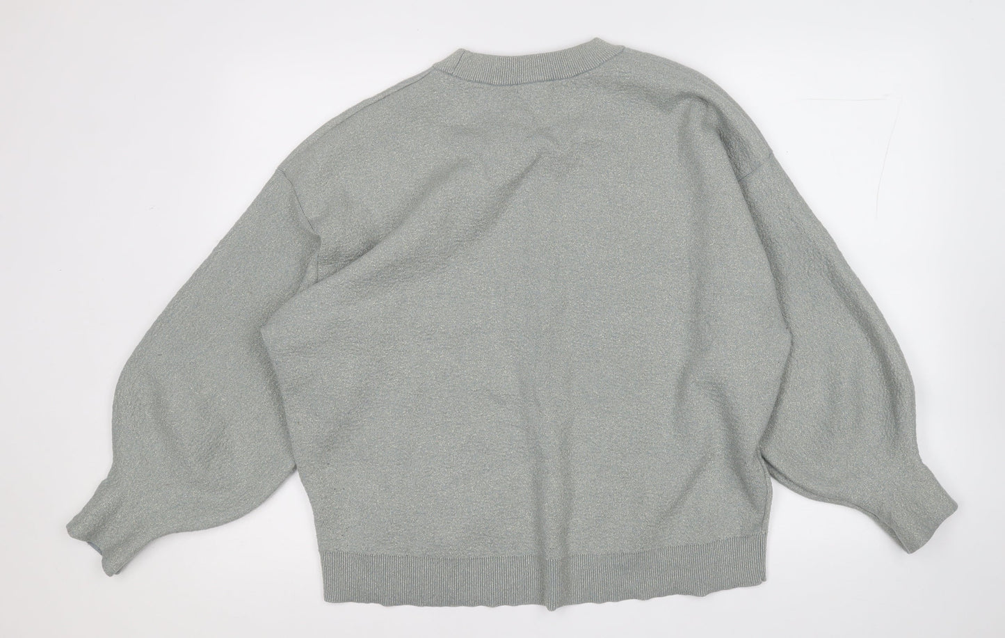 Womens UK Size L H&M Grey Pullover Sweatshirt