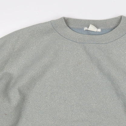 Womens UK Size L H&M Grey Pullover Sweatshirt