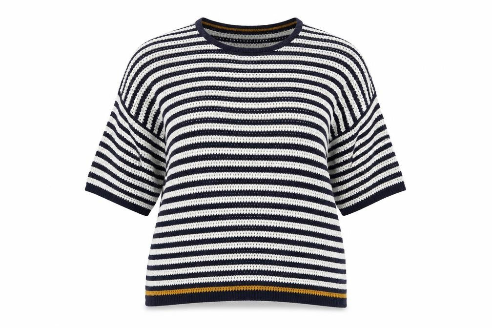 Womens UK Size XL Papaya Blue Pullover Jumper