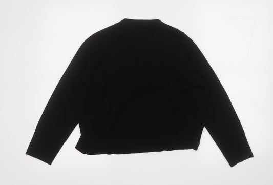 Womens UK Size 14 Select Black Cardigan Jumper