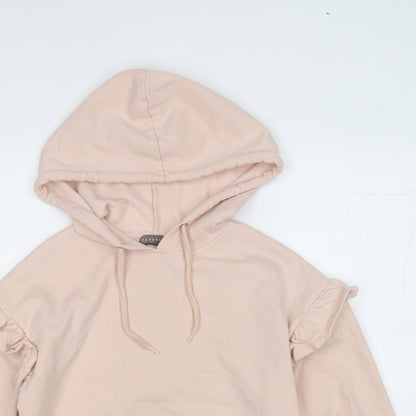 Papaya Womens Pink  Cotton Pullover Hoodie Size XS