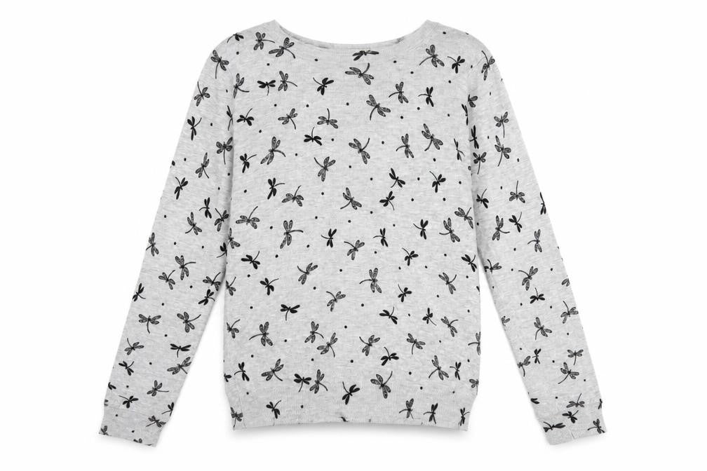 Womens UK Size 8 TU Grey Pullover Jumper