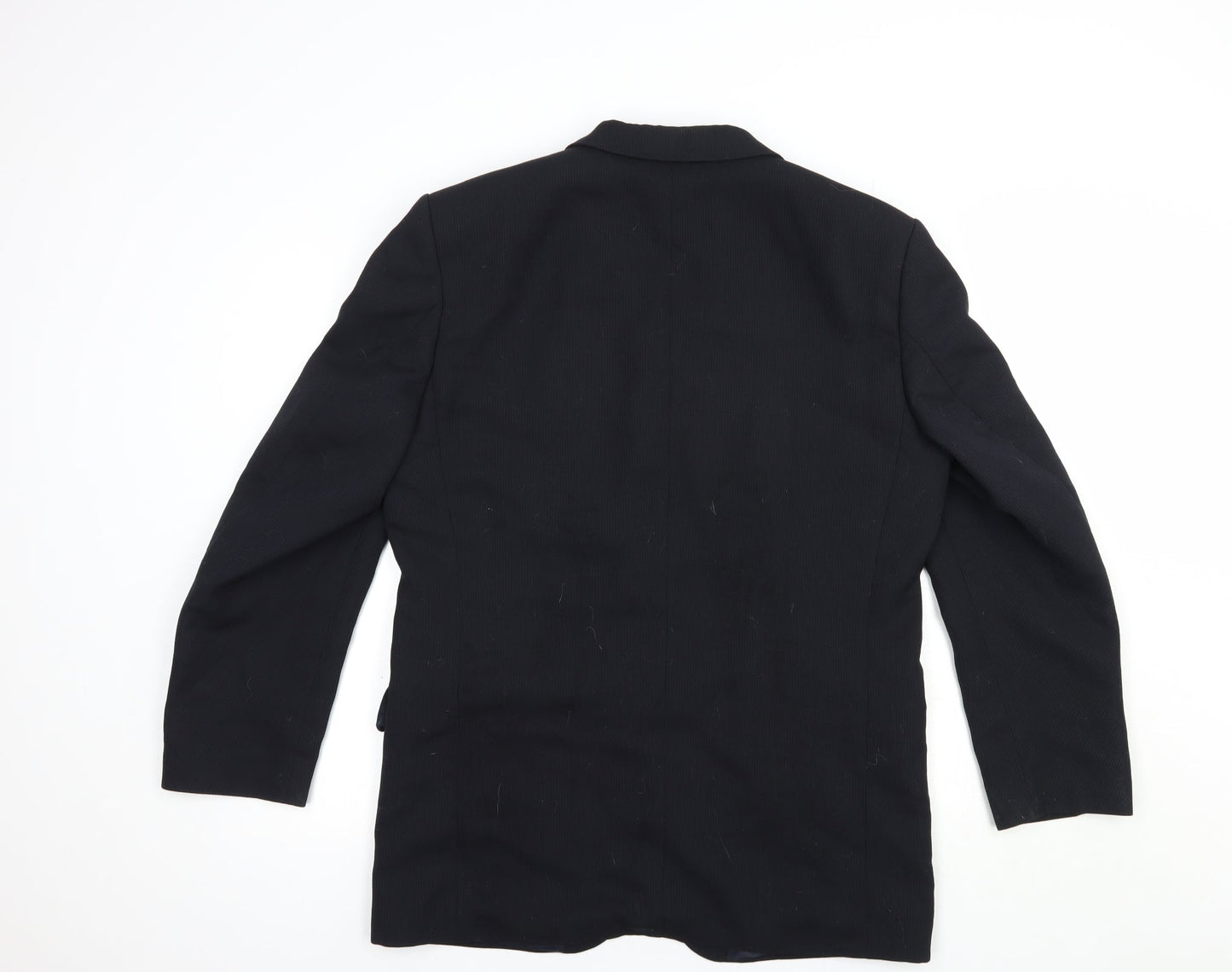 Mens UK Size 40 Hugo James Regular Black Suit Jacket