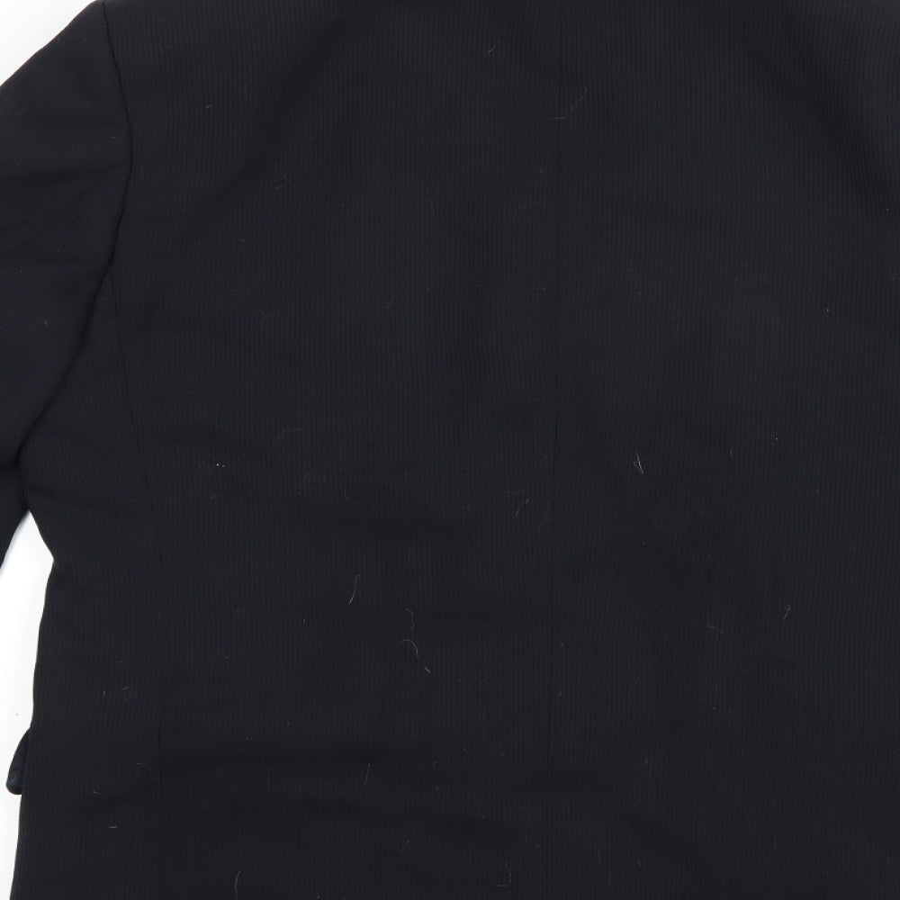 Mens UK Size 40 Hugo James Regular Black Suit Jacket