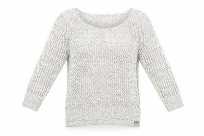 Womens UK Size 8 Papaya Grey Pullover Jumper