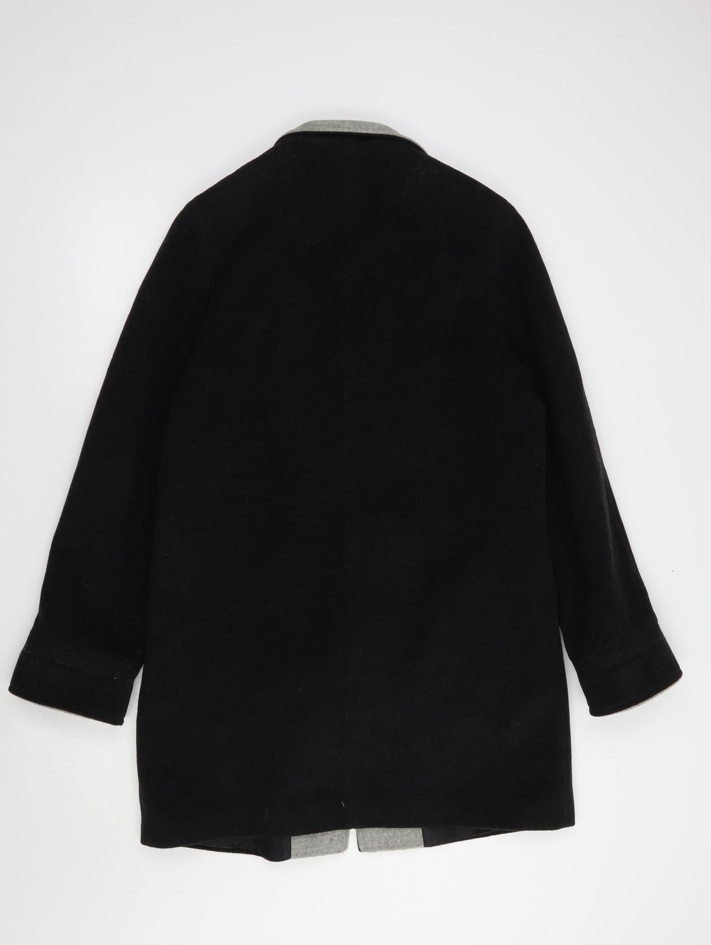 Womens UK Size 12 BHS Grey Pea Coat