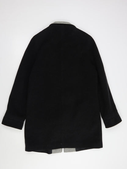 Womens UK Size 12 BHS Grey Pea Coat