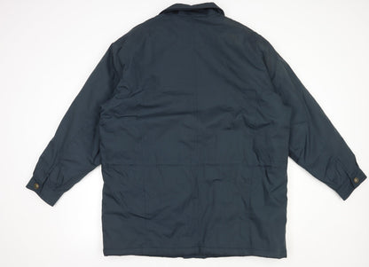 Mens UK Size L C&A Green Puffer Jacket