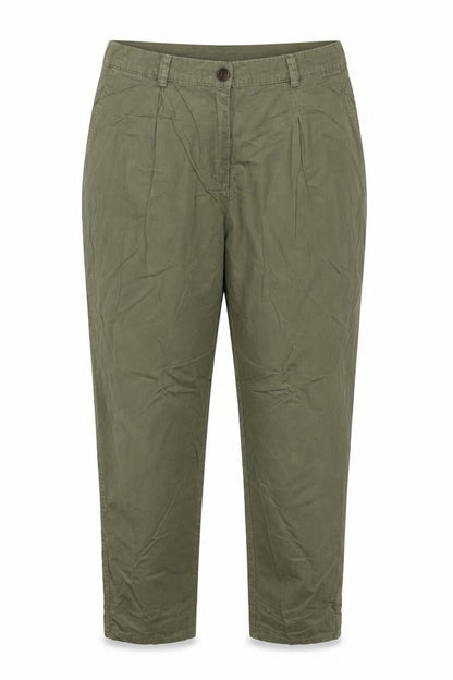 Womens UK Size 8 H&M Regular Fit  Green Trousers