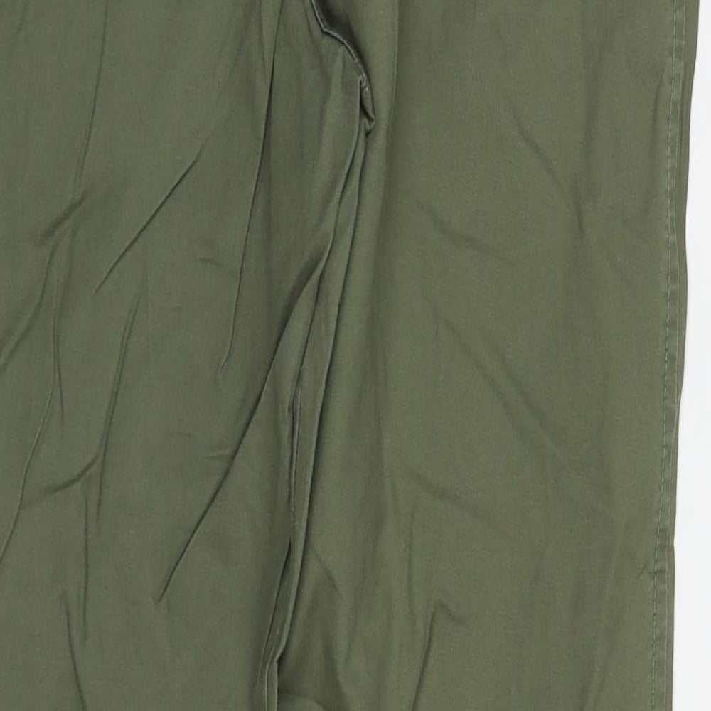 Womens UK Size 8 H&M Regular Fit  Green Trousers