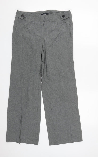 Womens UK Size 12 Papaya Regular Fit  Grey Trousers