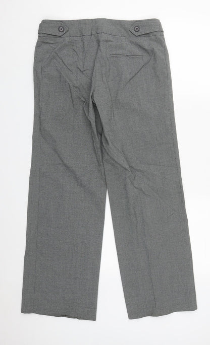 Womens UK Size 12 Papaya Regular Fit  Grey Trousers