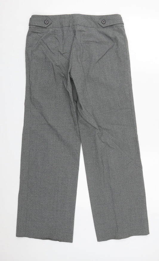 Womens UK Size 12 Papaya Regular Fit  Grey Trousers
