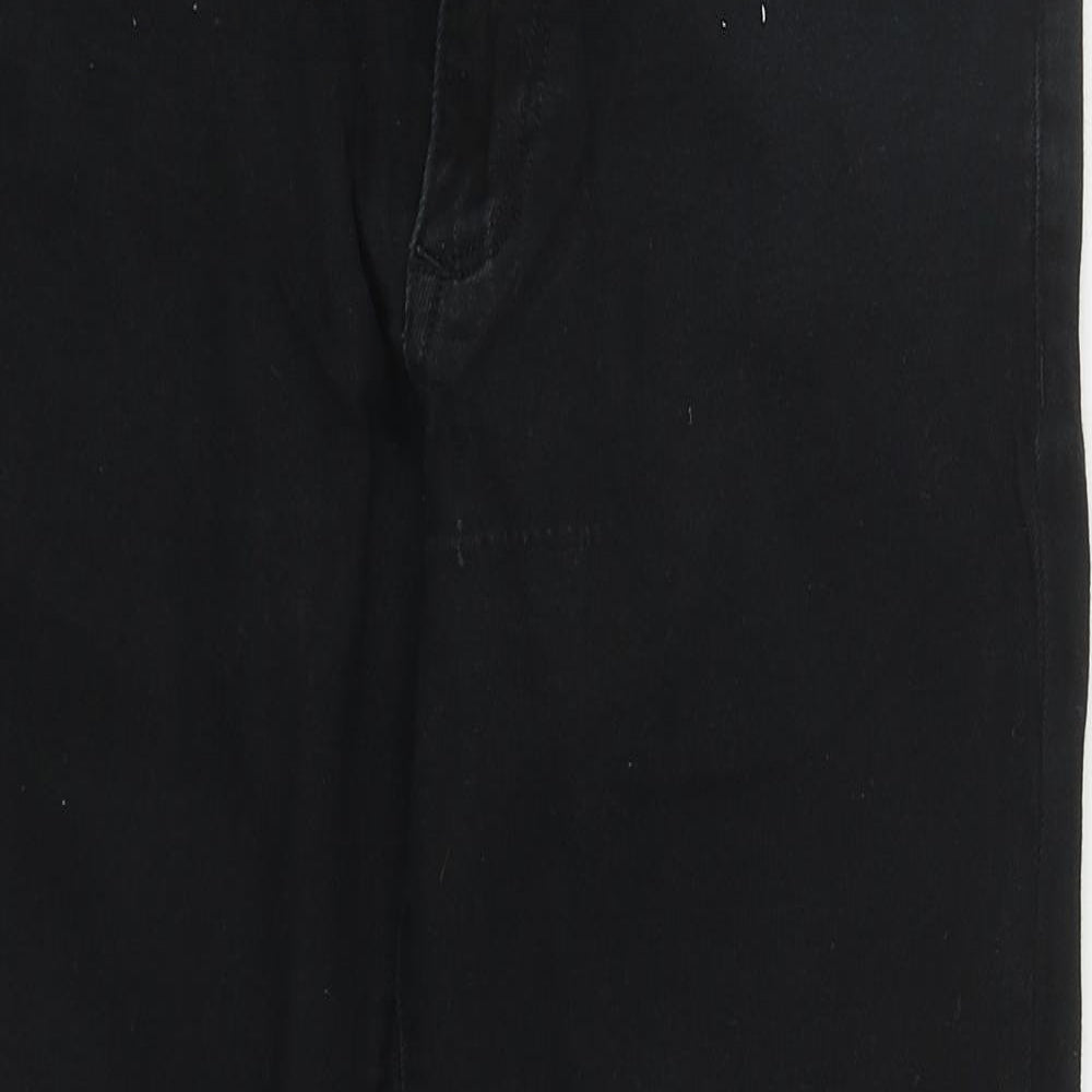 River Island Womens Black  Cotton Skinny Jeans Size 34 in L24 in Regular Zip