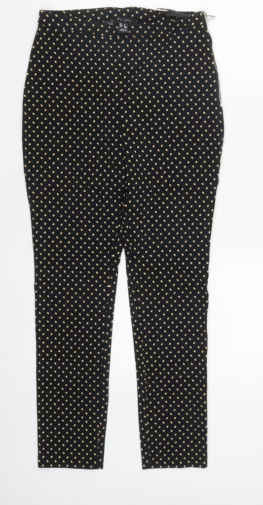 Womens UK Size 10 New Look Regular Fit  Multicoloured Trousers
