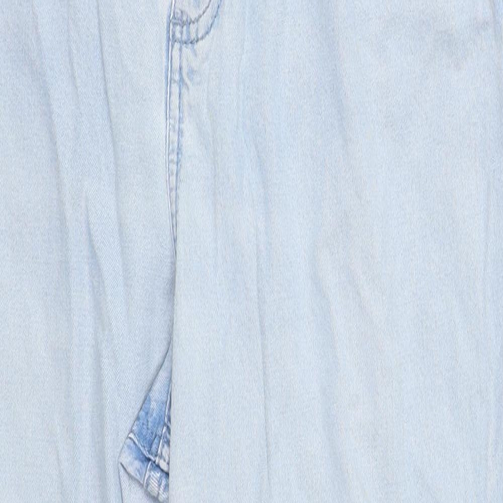 Womens UK Size M Marks and Spencer Regular Fit Straight Blue Jeans