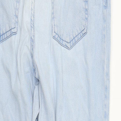 Womens UK Size M Marks and Spencer Regular Fit Straight Blue Jeans