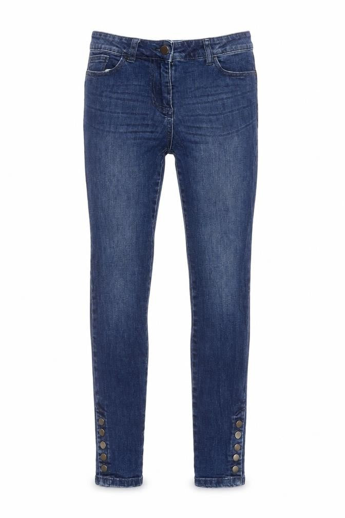 Womens UK Size 10 NEXT Regular Fit Skinny Blue Jeans