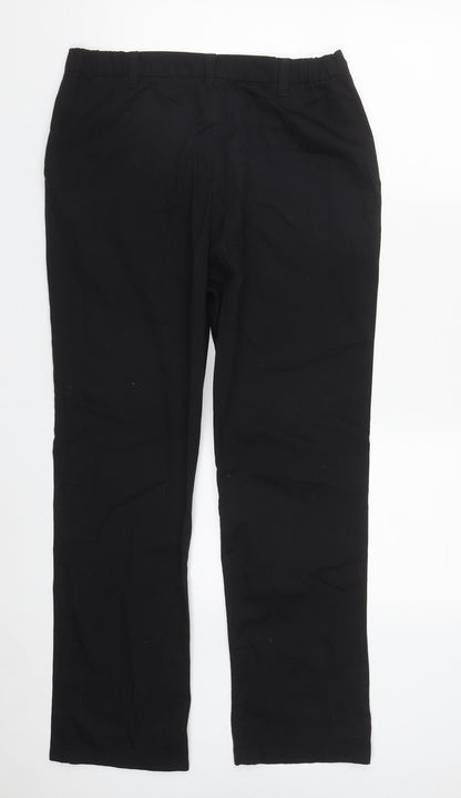 Womens UK Size 12 Behrens Regular Fit  Black Trousers