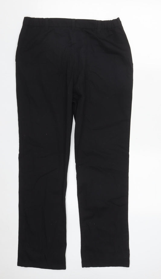 Womens UK Size 12 Behrens Regular Fit  Black Trousers