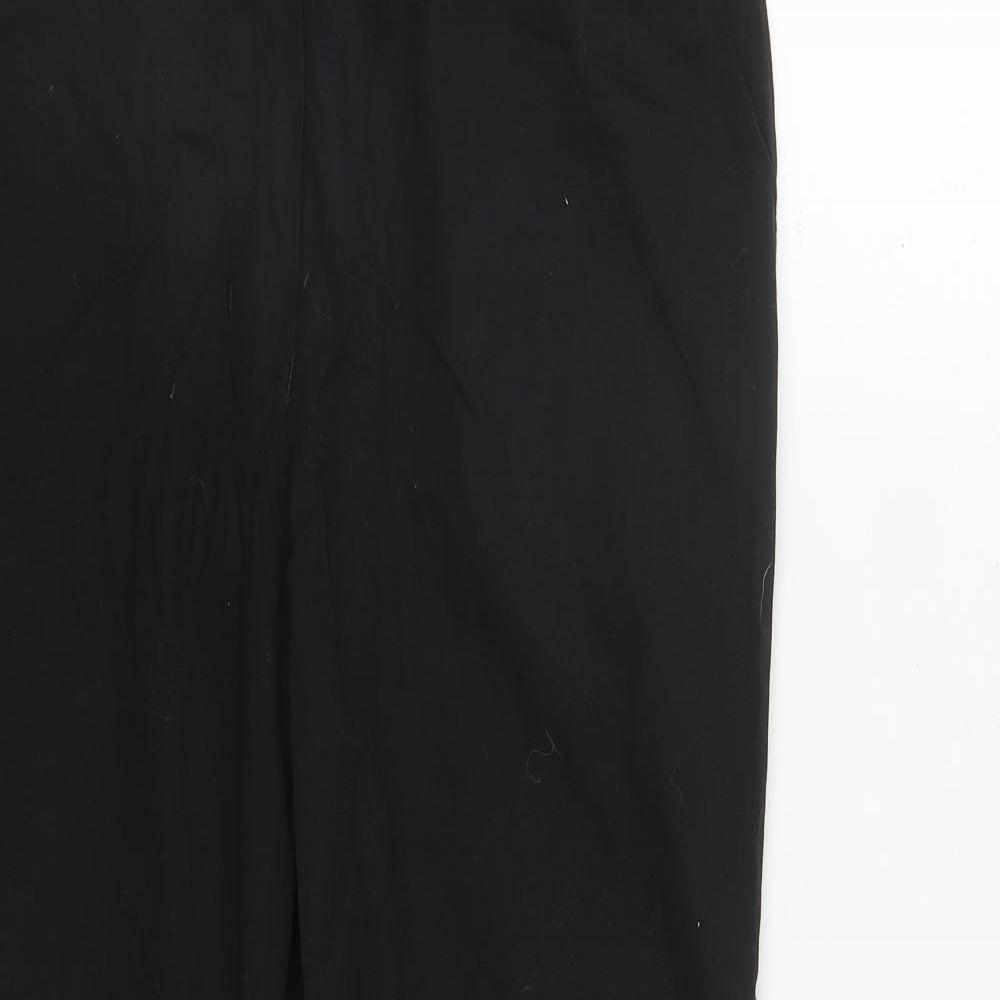 Womens UK Size 12 Behrens Regular Fit  Black Trousers