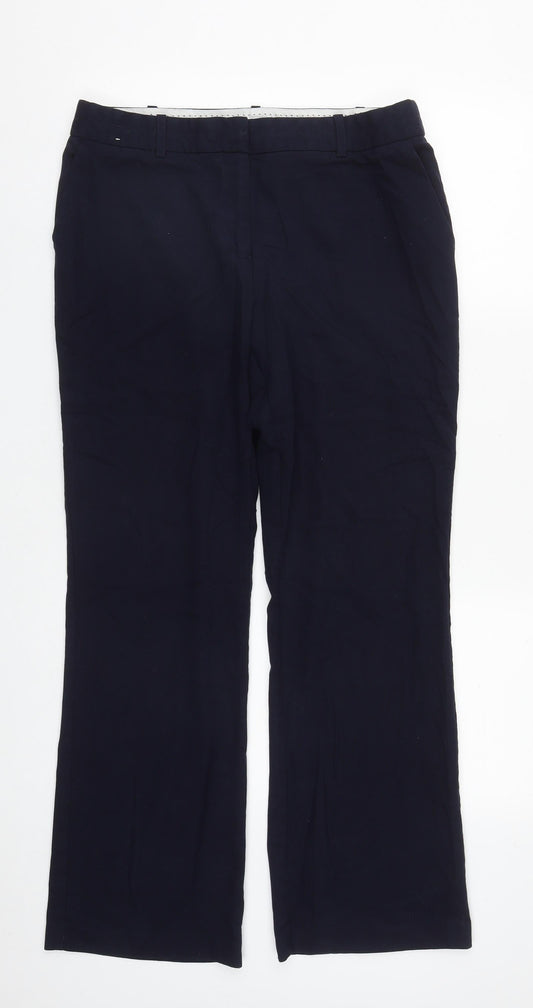 Womens UK Size 12 NEXT Regular Fit  Blue Trousers