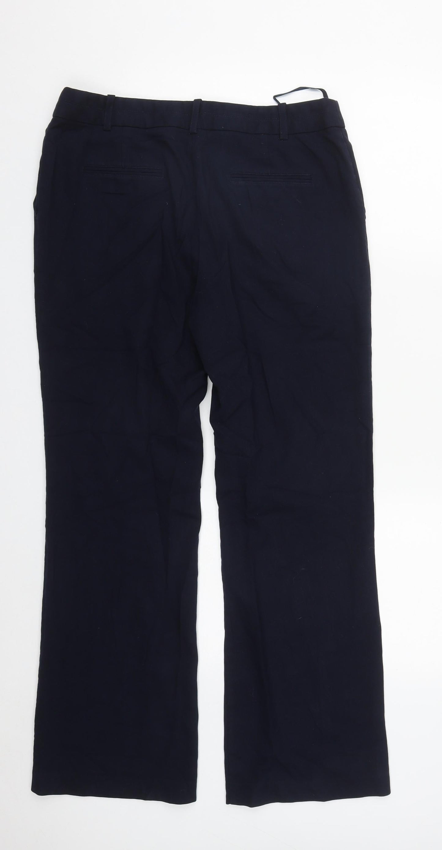 Womens UK Size 12 NEXT Regular Fit  Blue Trousers