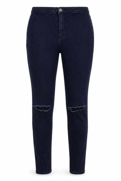 Womens UK Size 10 Denim & Co. Regular Fit Straight Blue Jeans