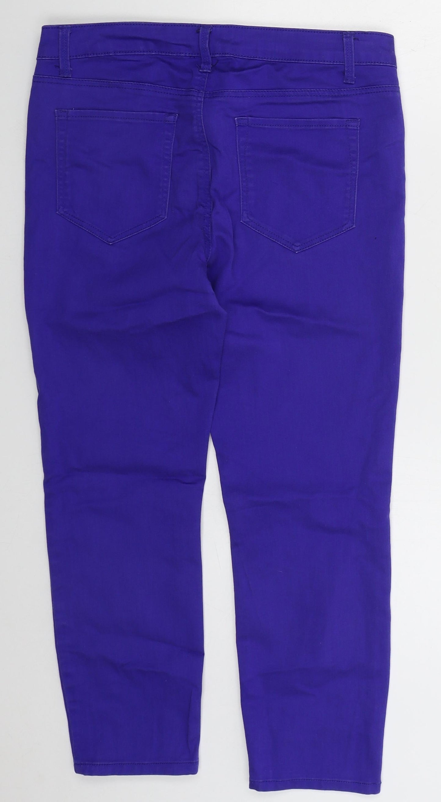 RW & Co Womens Blue  Cotton Skinny Jeans Size 30 in L22 in Regular Button