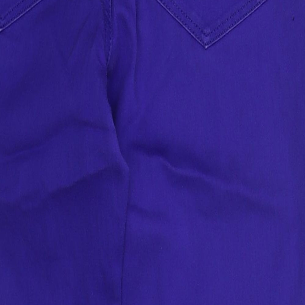 RW & Co Womens Blue  Cotton Skinny Jeans Size 30 in L22 in Regular Button