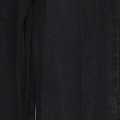 Denim Co Womens Black  Cotton Skinny Jeans Size 10 L28 in Regular Button