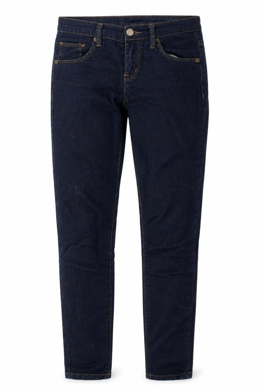 Forever 21 Womens Blue  Cotton Skinny Jeans Size 25 in L27 in Regular Button