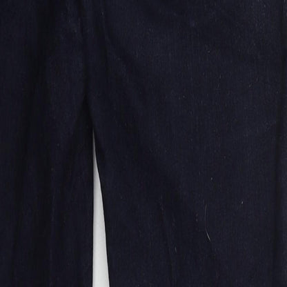 FOREVER 21 Womens Blue  Cotton Skinny Jeans Size 25 in L27 in Regular Button