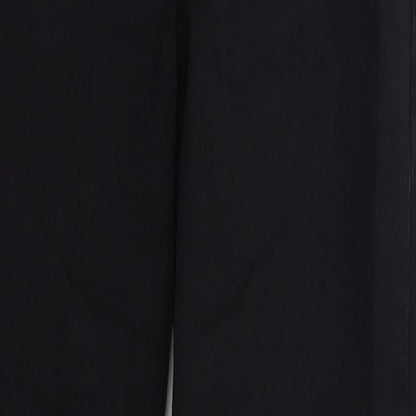 Topshop Womens Black  Cotton Skinny Jeans Size 30 in L27 in Regular Button