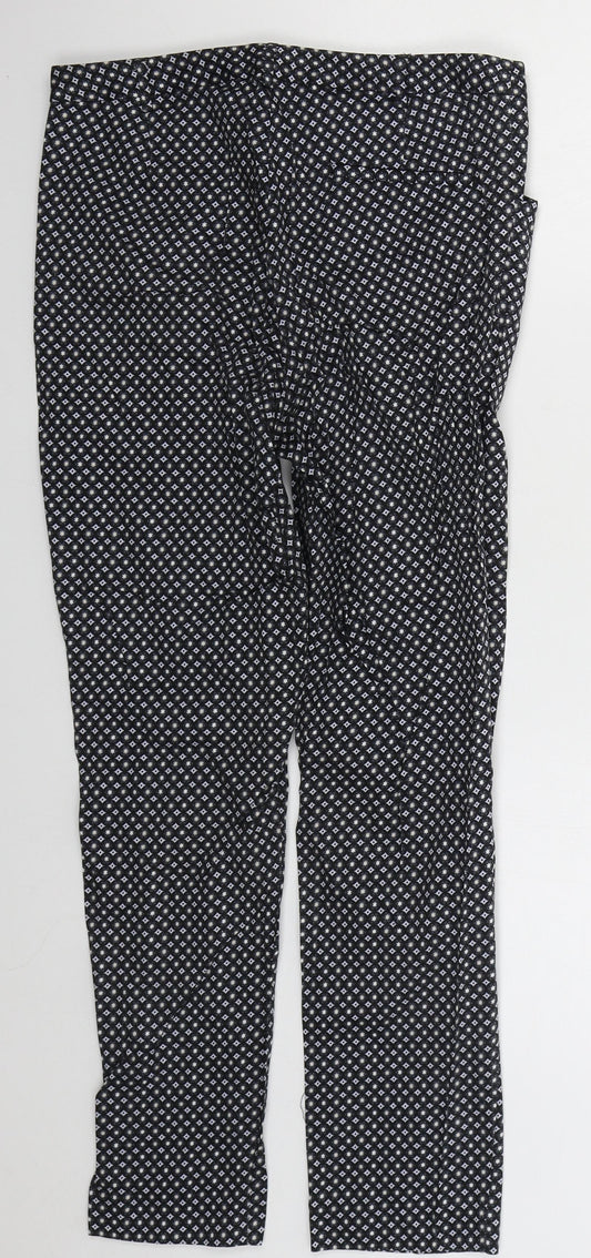 Womens UK Size 10 Oasis Regular Fit  Grey Trousers