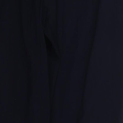 Womens UK Size 10 Marks and Spencer Regular Fit  Blue Trousers
