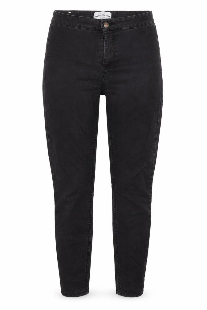 Womens UK Size 10 New Look Regular Fit Skinny Black Jeans