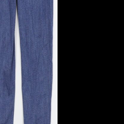Womens UK Size 26 in Marks and Spencer Regular Fit Skinny Blue Jeans